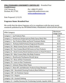 Віддушка Бренді-груша США (Сandlescience) 5 мл-foto2