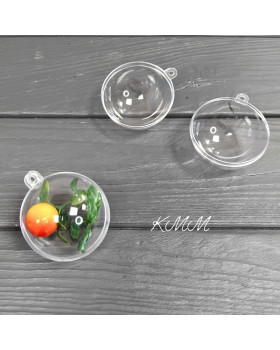 Шар контейнер подвесной пластиковый - D 7см
