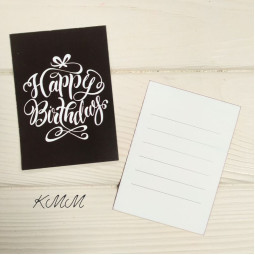 Открытка Happy Birthday to you 2 100ммх70мм