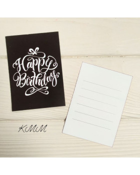 Листівка Happy Birthday to you 2 100ммх70мм