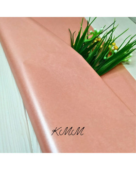 Бумага тишью перламутровая Нектарин влагостойкая 50см*70см - 1 шт.