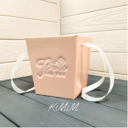 Трапеція з мікрогофри Flovers for you 150х140мм (L) колір в асортименті - Лавандовий-foto6