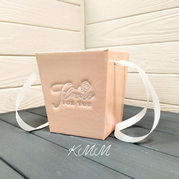 Трапеція з мікрогофри Flovers for you 150х140мм (L) колір в асортименті - Лавандовий