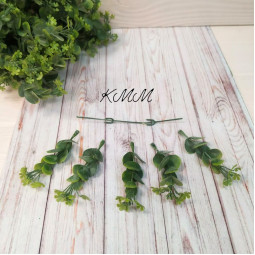 Евкаліпт із гіпсофілою декоративний - Зелений, гілка-foto2