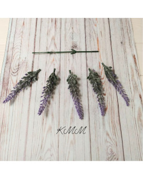 Лаванда классическая с напылением - ветка-foto2