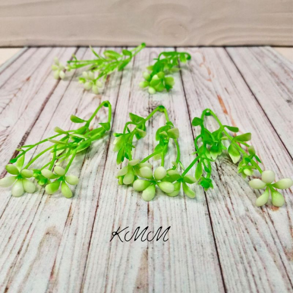 Добавка Квітка салатова 10см (5 шт.)