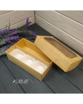 Паперова форма кругла Біла 55х35мм - 50шт.-foto2