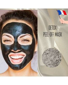 Вугільна альгінатна Детокс маска Detox Peel-off mask Франція - 25г