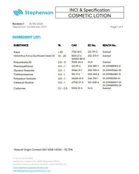 Основа для крему-лосьйону Cosmetic Lotion Base Англія - 500 г-foto2