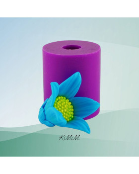 Силиконовая форма люкс 3D Цветок полевой