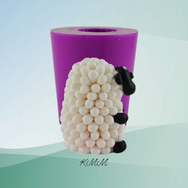Силиконовая форма люкс 3D Барашек 02