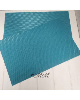 Вощина натуральна Бірюзово-блакитна 410х260мм