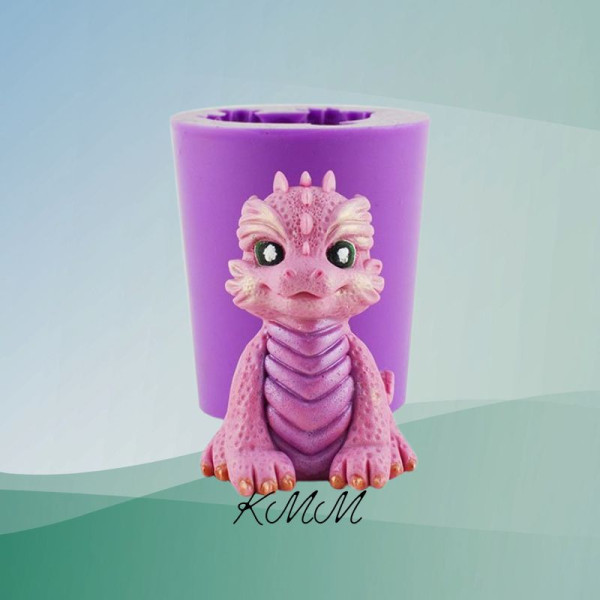 Силиконовая форма люкс 3D Дракон желаний