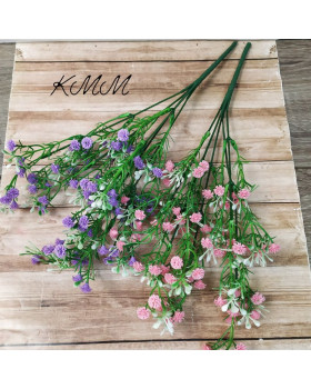 Гіпсофіла з тичинками в асортименті - гілка, блакитна-foto3