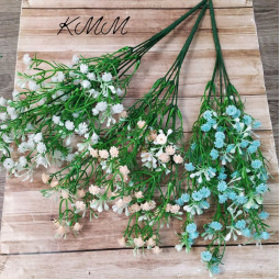 Гіпсофіла з тичинками в асортименті - гілка, блакитна-foto2