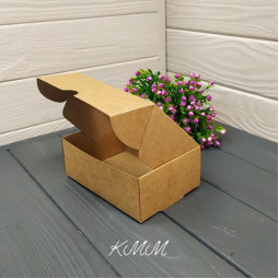 Коробка Крафт с окном 140х100х53мм-foto2