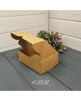 Коробка Крафт з вікном 140х100х53мм-foto2