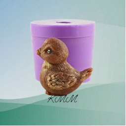 Силиконовая форма люкс 3D Птичка мини-foto2