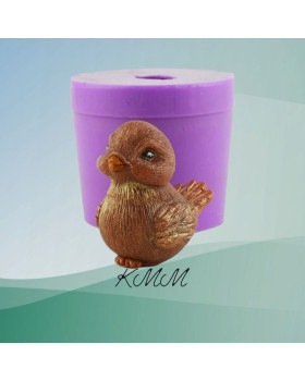 Силіконова форма люкс 3D Пташка міні