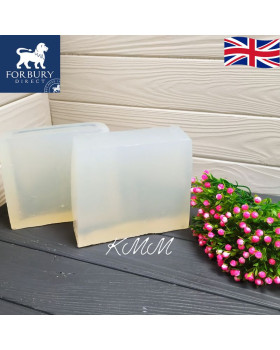 Мильна основа  Forbury Direct Super Clear (супер прозора) SLS free (зі стабілізатором ванілі) Англія - 200г