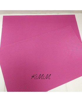 Вощина натуральна Яскраво-рожева 410х260мм 