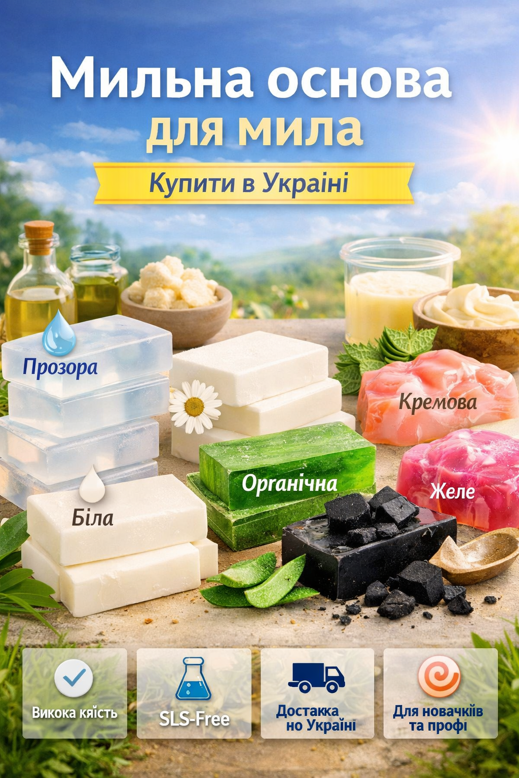 Органічна Мильна основа