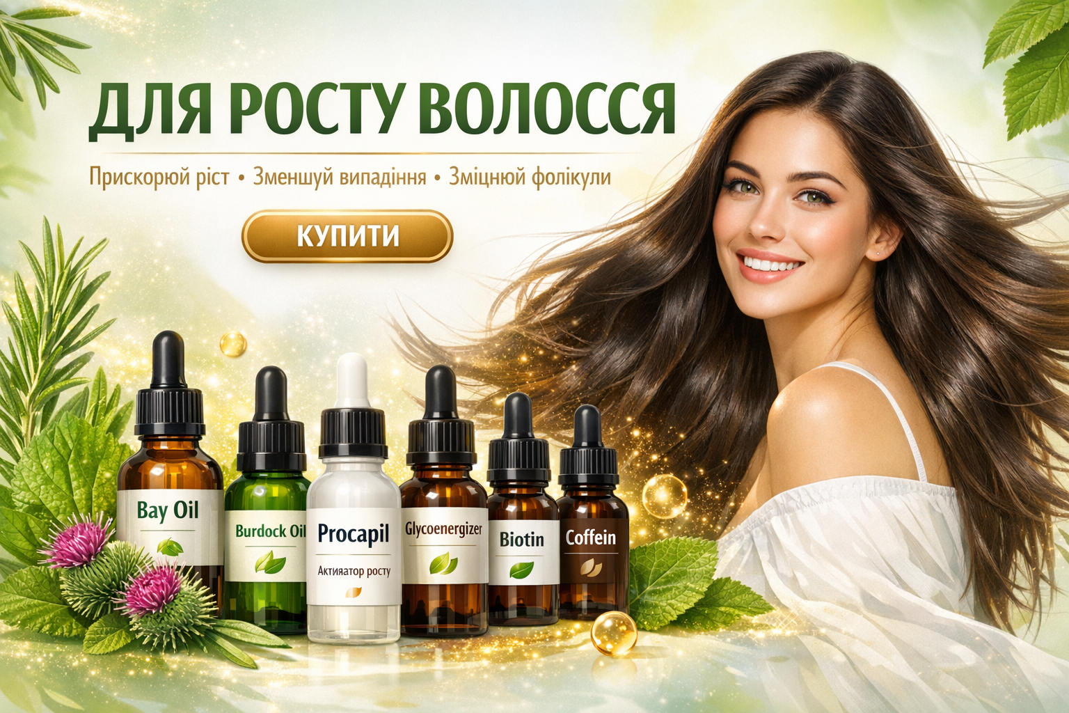 Засоби для росту волосся